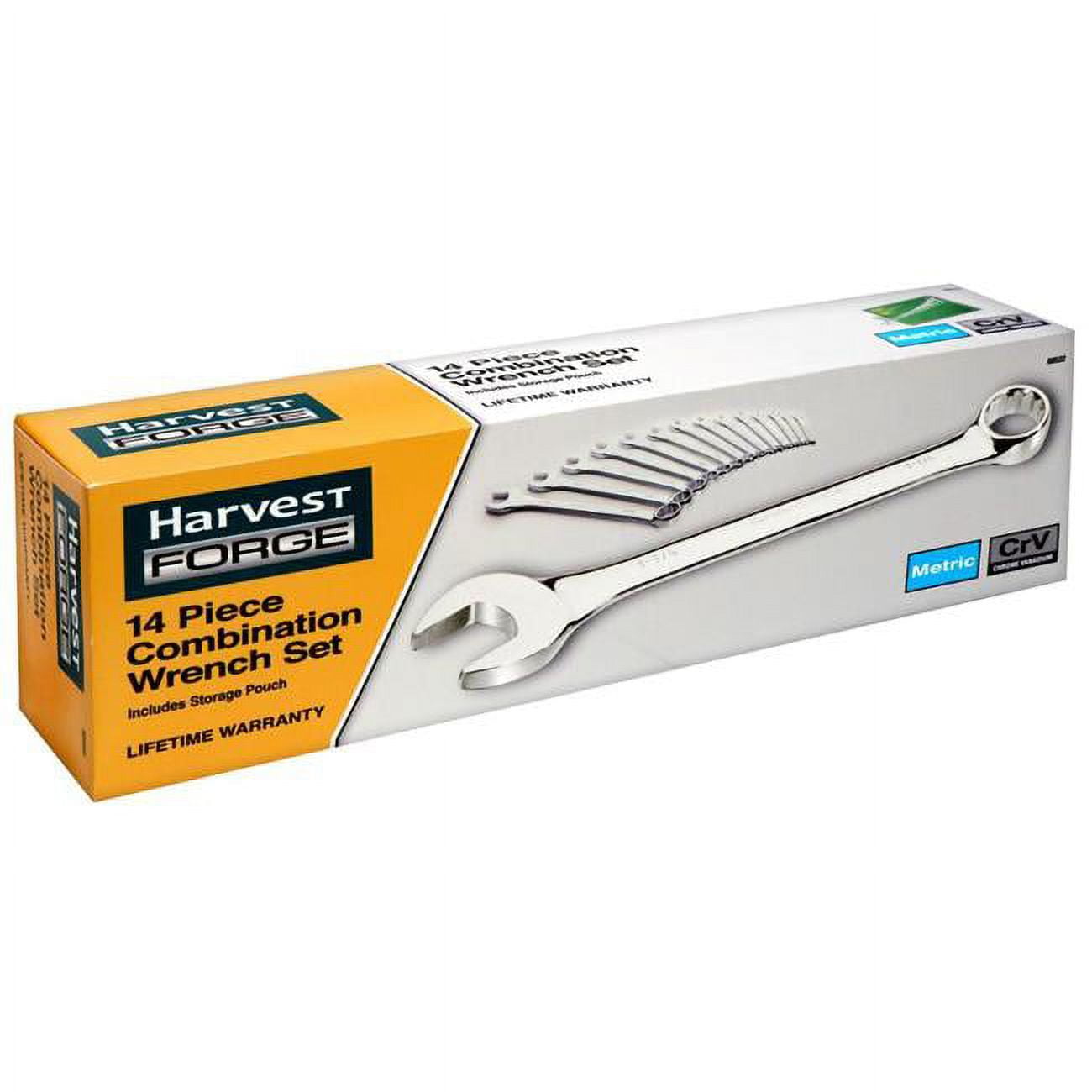 Metric Wrench Set in Pouch - 14 Piece