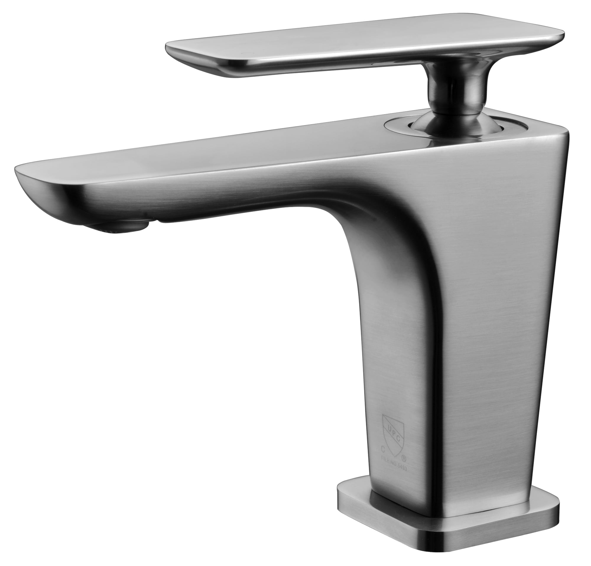 Ab1779-bn Single Hole Modern Bathroom Faucet - Brushed Nickel