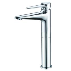 Ab1771-pc Tall Single Hole Bathroom Faucet - Polished Chrome