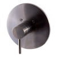 Ab1601-bn Pressure Balanced Round Shower Mixer - Brushed Nickel
