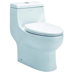 Tb358 Dual Flush Elongated Ceramic Toilet - White