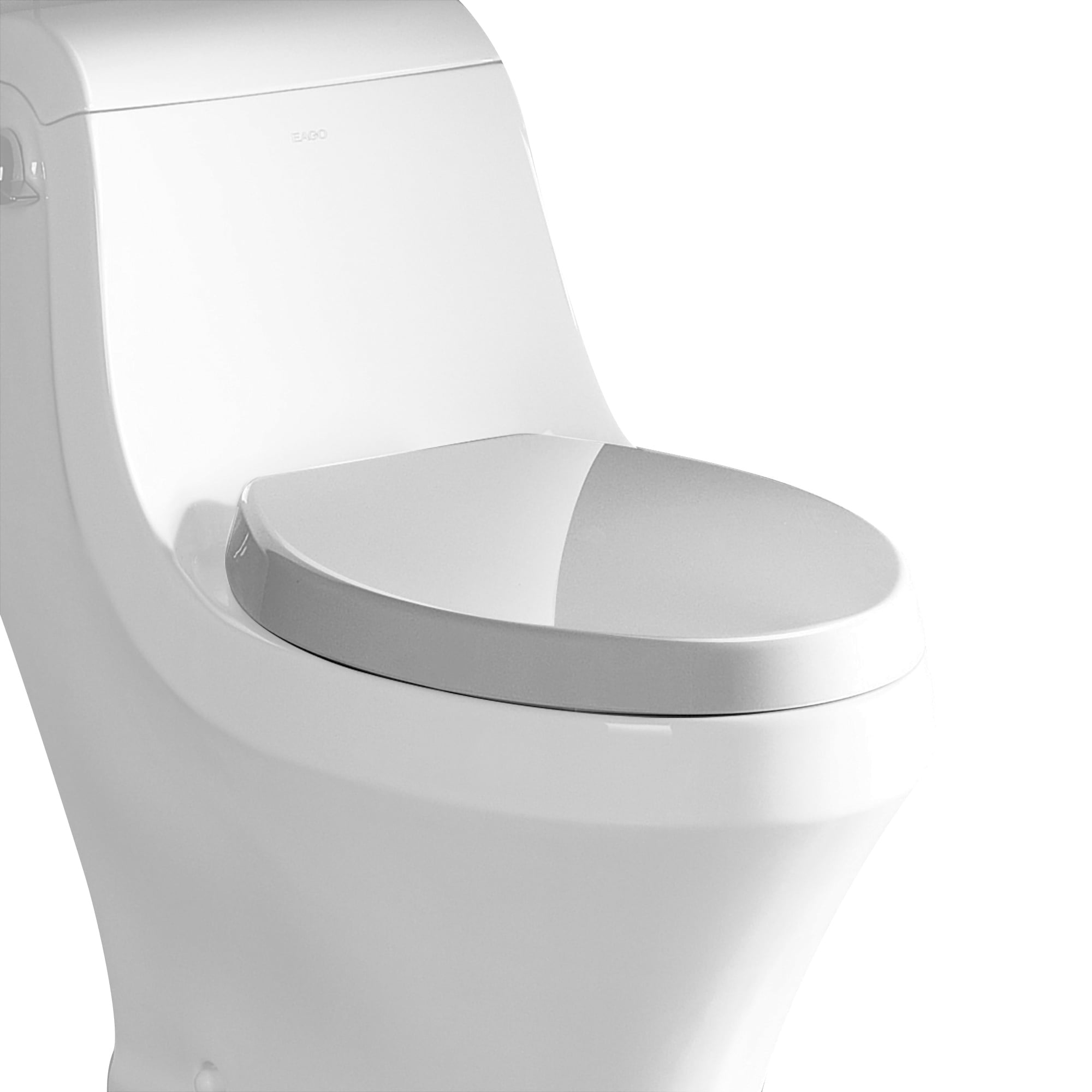 R-133seat Replacement Soft Closing Plastic Toilet Seat, White For Tb133