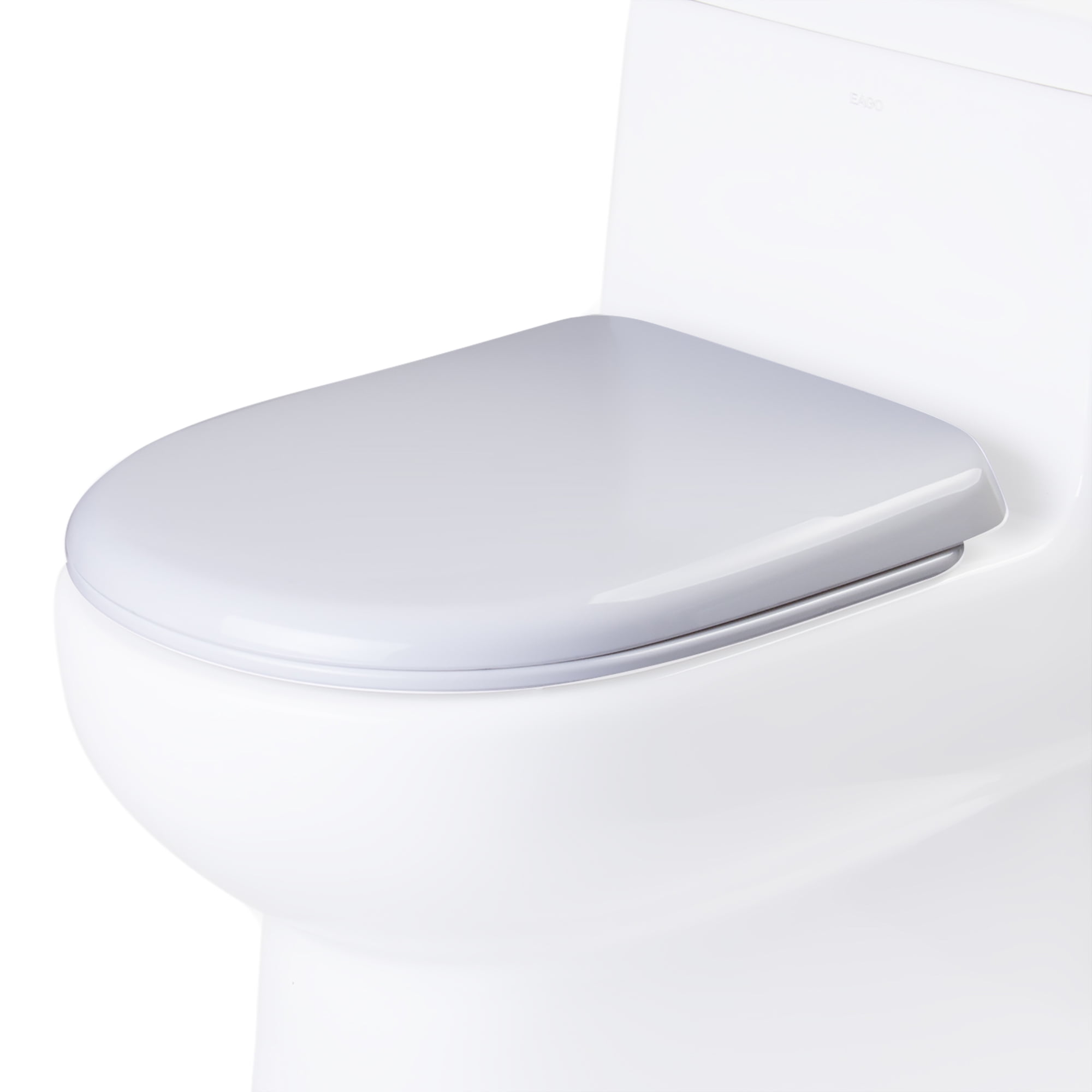 R-351seat Replacement Soft Closing Plastic Toilet Seat, White For Tb351