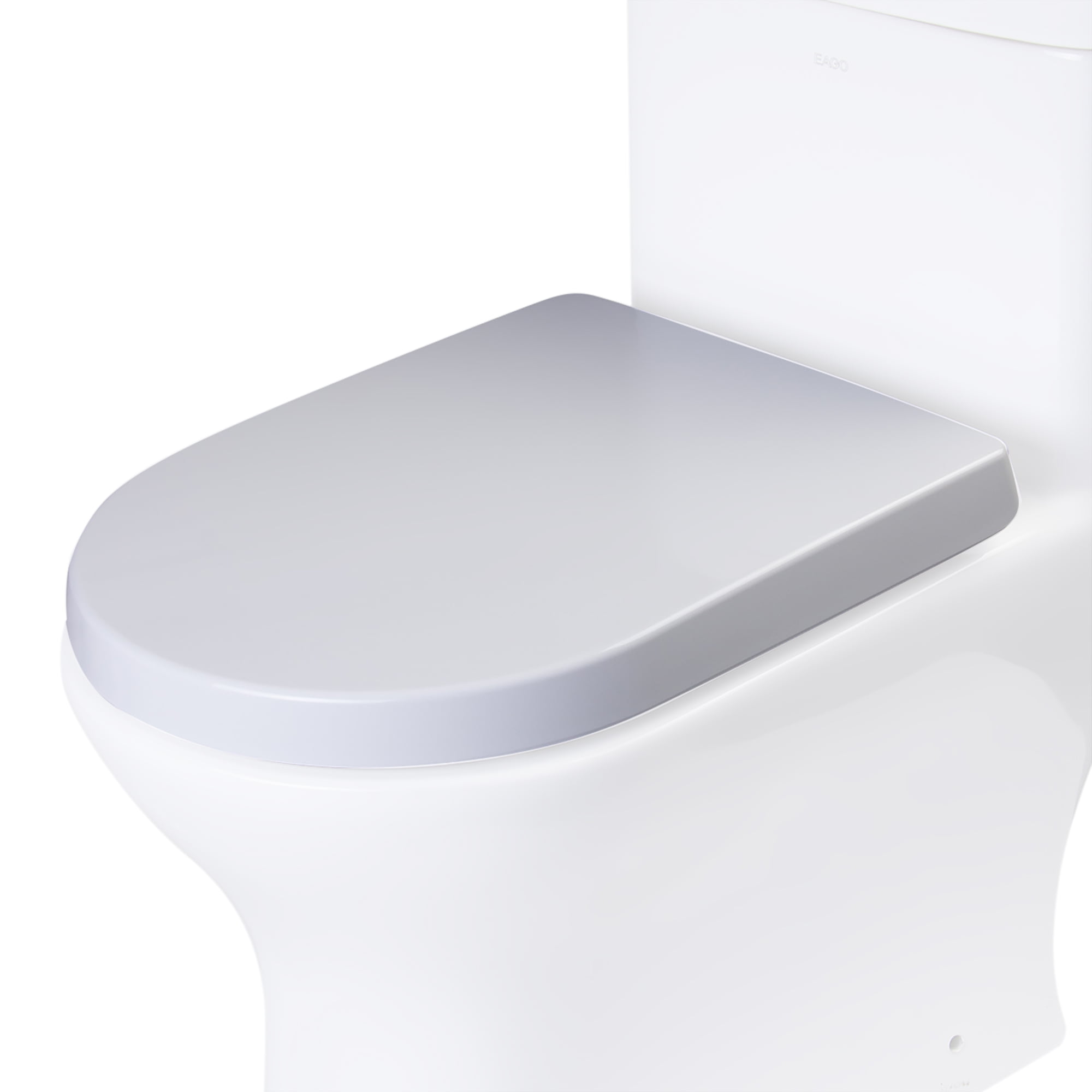 R-353seat Replacement Soft Closing Plastic Toilet Seat, White For Tb353