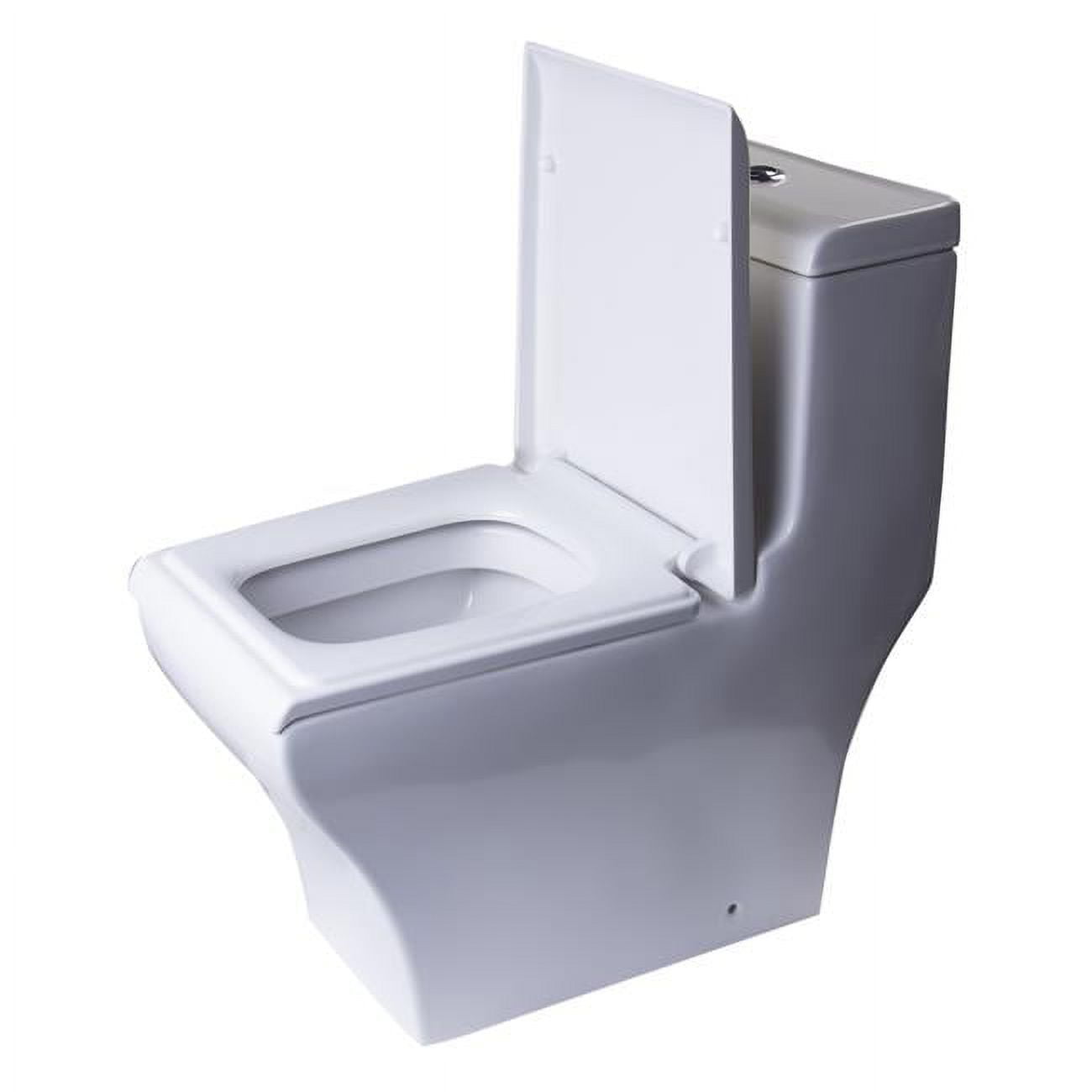 R-356seat Replacement Soft Closing Plastic Toilet Seat, White For Tb356