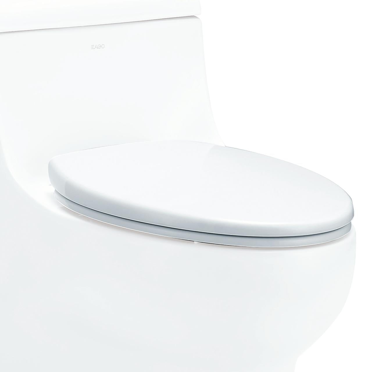R-358seat Replacement Soft Closing Plastic Toilet Seat, White For Tb358