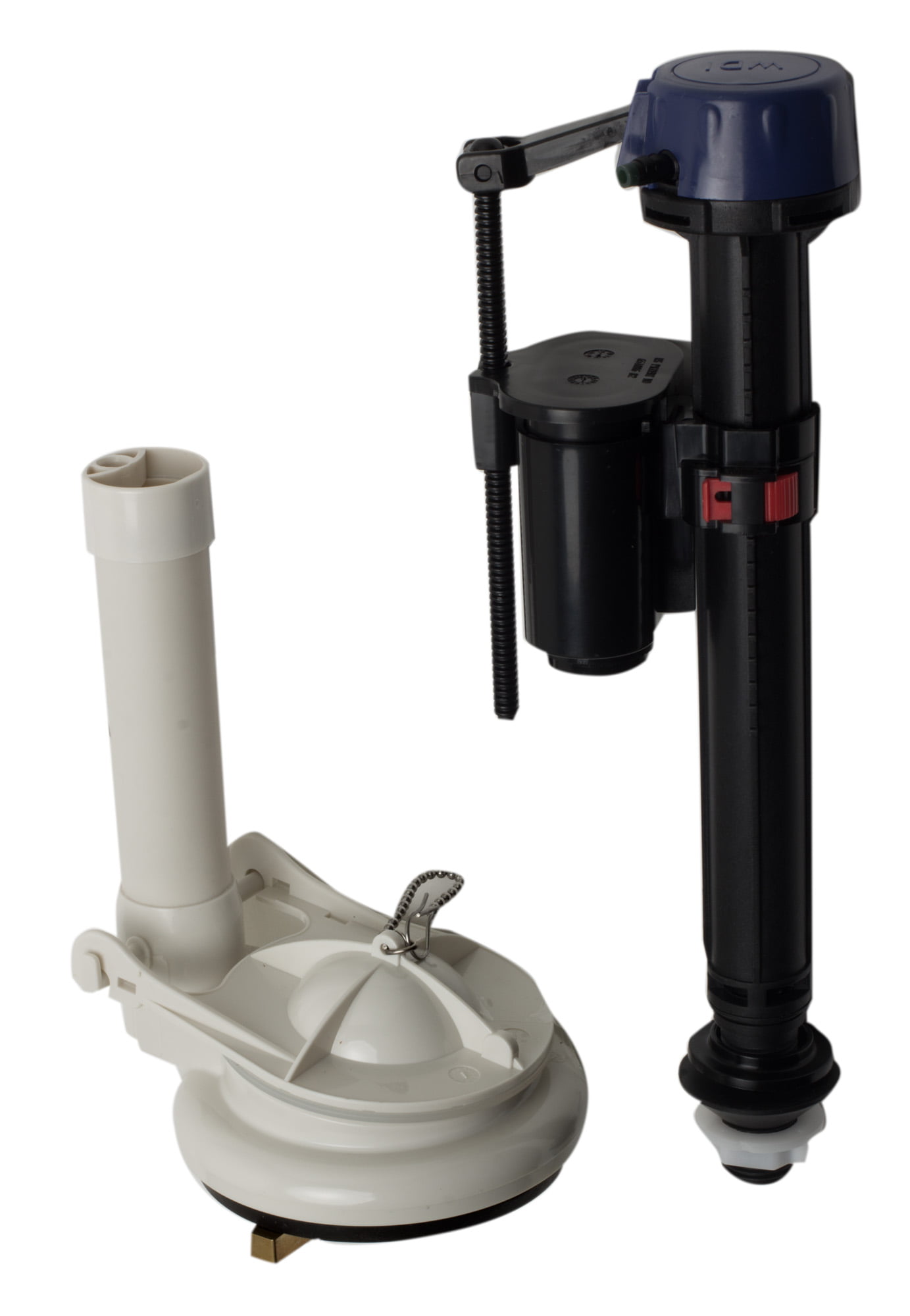 R-364flush Replacement Plastic Toilet Flushing Mechanism, White For Tb364
