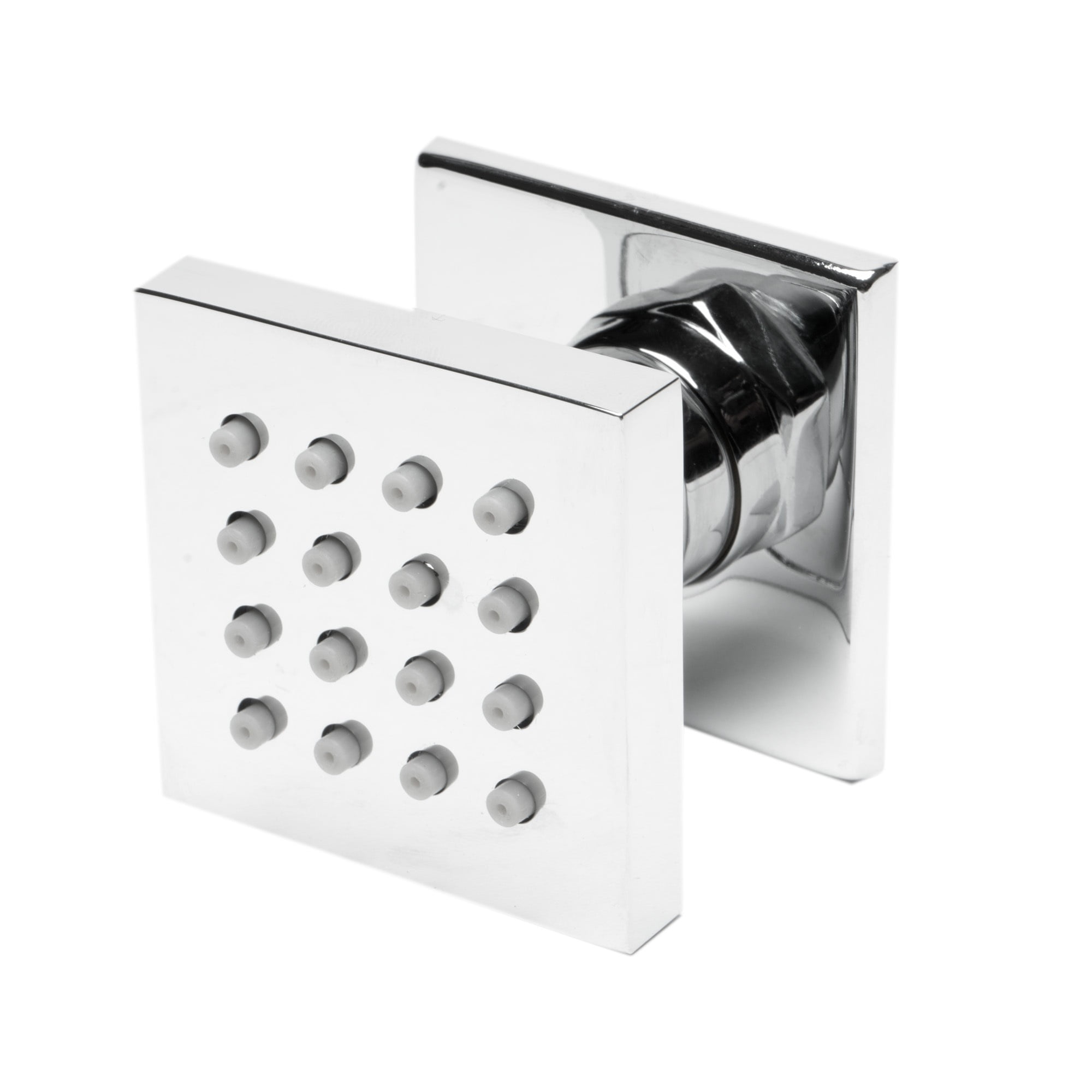 Ab3820-pc 2 In. Square Adjustable Shower Body Spray - Polished Chrome