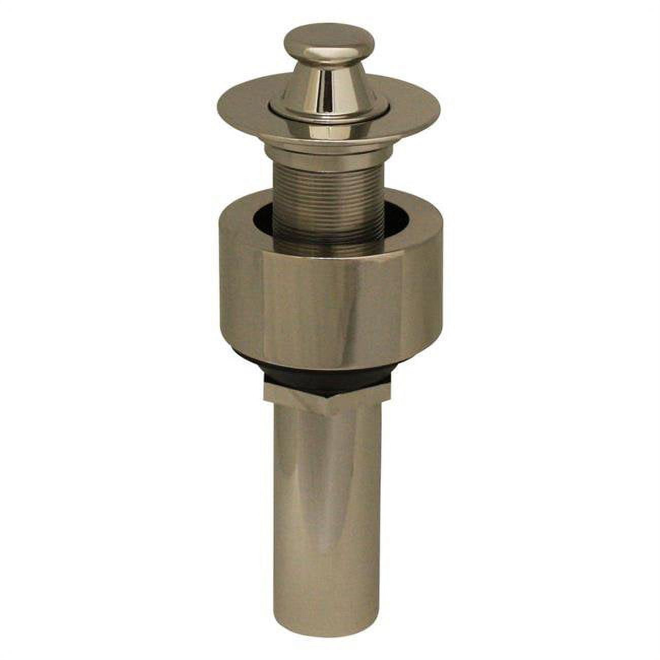 10.615-pn Lift & Turn Drain With A Pull-up Plug For Above Mount Installation - Polished Nickel