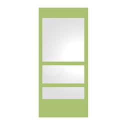 Whe11-yellow New Generation Rectangular Ecoloom Mirror With A Laminated Colored Glass Border - Yellow