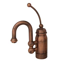 3-3178-aco Baby Horizon Single-handle Entertainment & Prep Faucet With A Curved Extended Stick Handle - Antique Copper