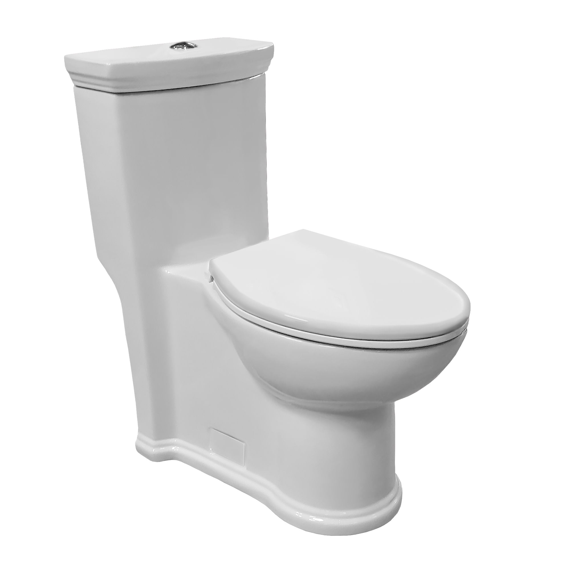 Whmfl3364-eb Magic Flush Collection Eco-friendly One Piece Toilet With A Siphonic Action Dual Flush System