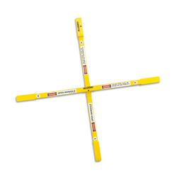 9406-24 24 In. Fixed Small Manhole Safety Cross