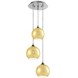 Sllmp34 Triple Pendant Hanging Lamp Ceiling Light - Glass
