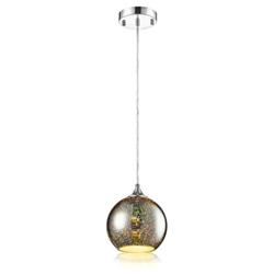 Sllmp12 7.87 In. Hanging Lamp Ceiling Light - Sculpted Glass