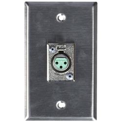 Sp1dfs Single Gang Stainless Steel Wall Plate 1 Switchcraft D3f