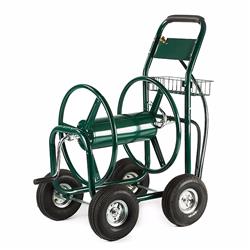 Ghrc400-unb Reel Cart Industrial Outdoor Yard Garden Landscape Hose Cart