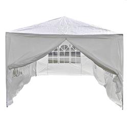 Apt20x10gazebo-unb 20 X 10 Ft. Gazebo Canopy Carport For Outdoor Picnic Party Tent, White Gazebo