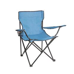Bc02-unb Foldable Camping Hiking Beach Chair, Light Blue