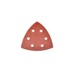 220 Grit Triangle Sanding Pads With 6 Hole - 30 Piece
