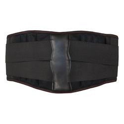 Back03m-unb Lower Back Waist Support Belt, Black - Medium