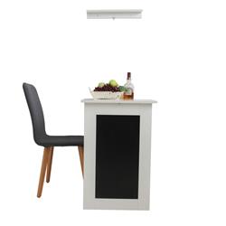 Fd01wh-unb Desk Wall Mounted Fold Out Convertible Table, White