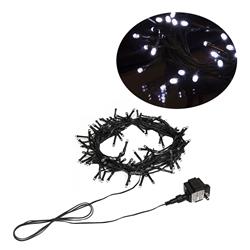 2el100ledccwh-unb 34 Ft. 100 Led Electric Powered White String Lights - Christmas & Holiday, Lot Of 2