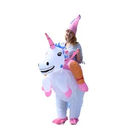 Icp02-unb Halloween Inflatable Party Costume - Princess Unicorn Rider - Adult Sized