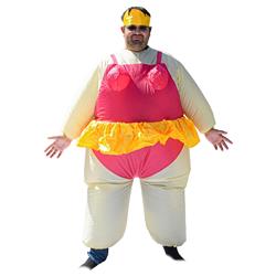 Icp06-unb Halloween Inflatable Party Costume - Ballet Princess - Adult Sized