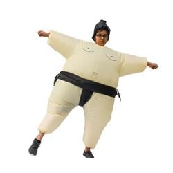 Icp08-unb Halloween Inflatable Party Costume - Sumo Wrestler - Child Sized