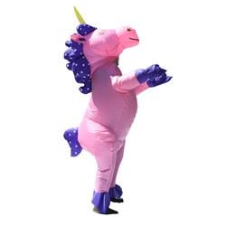 Icp10-unb Halloween Inflatable Party Costume - Pretty Pink Unicorn - Adult Sized