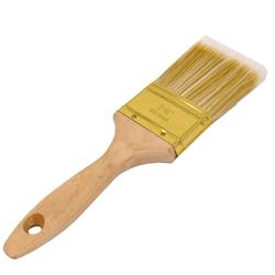 Pb2.5p-unb 2.5 In. Flat-cut Polyester Paint Brush With Wooden Handle For Home Exterior Or Interior