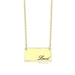 LO4699-16Plus3 Women Flash Gold Brass Necklace with Top Grade Crystal in Clear - 16 & 3 in.