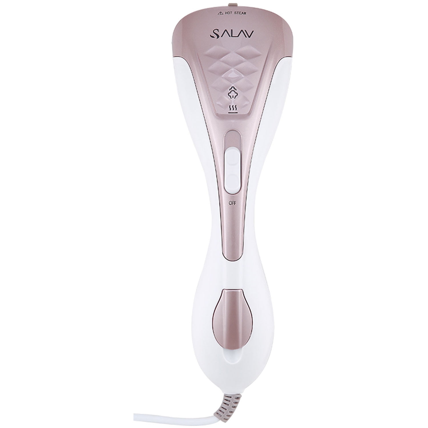 Hs-100 Rose Gold Duopress Hand Held Steamer Plus Iron, Rose Gold