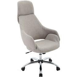 Hoc0005 17.25-22 In. Bowen Gas Lift Wheeled Office Chair, Taupe