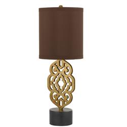 8104-tlm Satin Brass Table Lamp