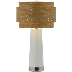 8402-tlm 32.5 In. Chrome Table Lamp