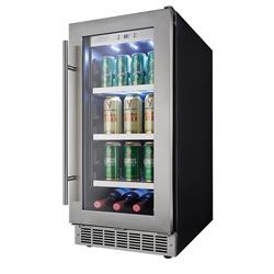 Dbc031d4bsspr Single Zone 15 In. 66 Can Built-in Beverage Center