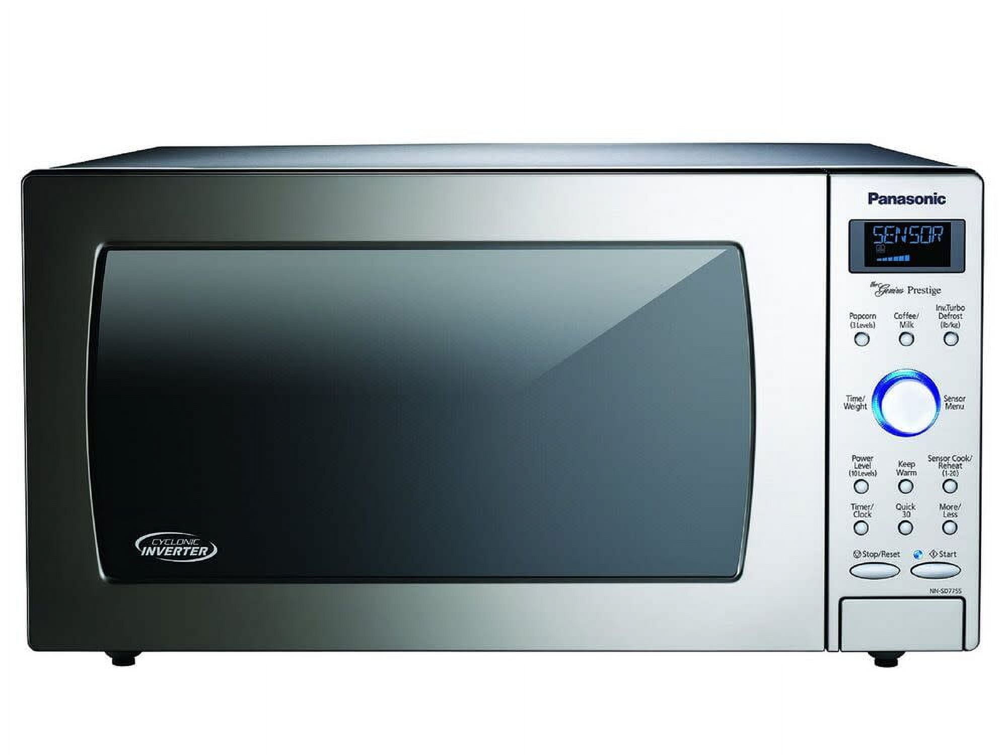 Nn-sd775s 1.6 Cu. Ft. Built-in & Countertop Cyclonic Wave Microwave Oven With Inverter Technology
