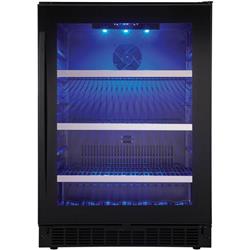 Ssbc056d2b-s Silhouette Select Beverage Center, 138 Beverage Cans, 6 Bottle Wine - Black Stainless