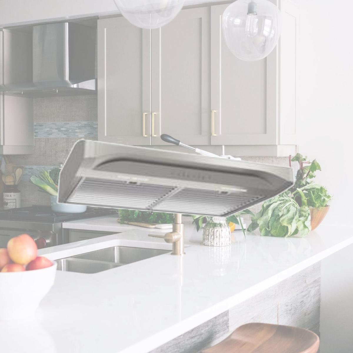 Picture of Broan ALT336SS 36 in. Elite Alta 3 Series Convertible Under-Cabinet Range Hood, Stainless Steel
