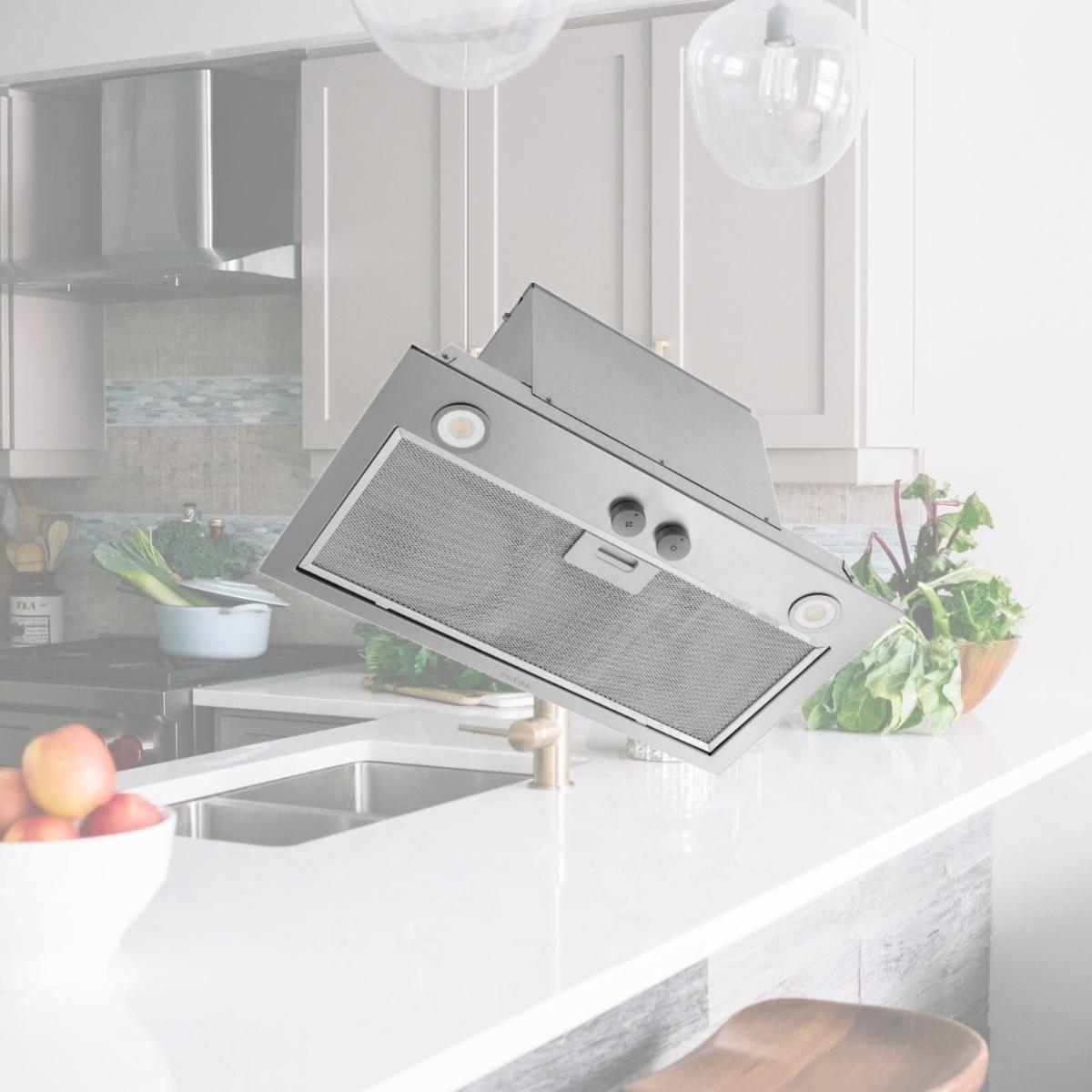 Picture of Broan PM400SS 21 in. 450 Max Blower CFM Power Pack Range Hood, Stainless Steel
