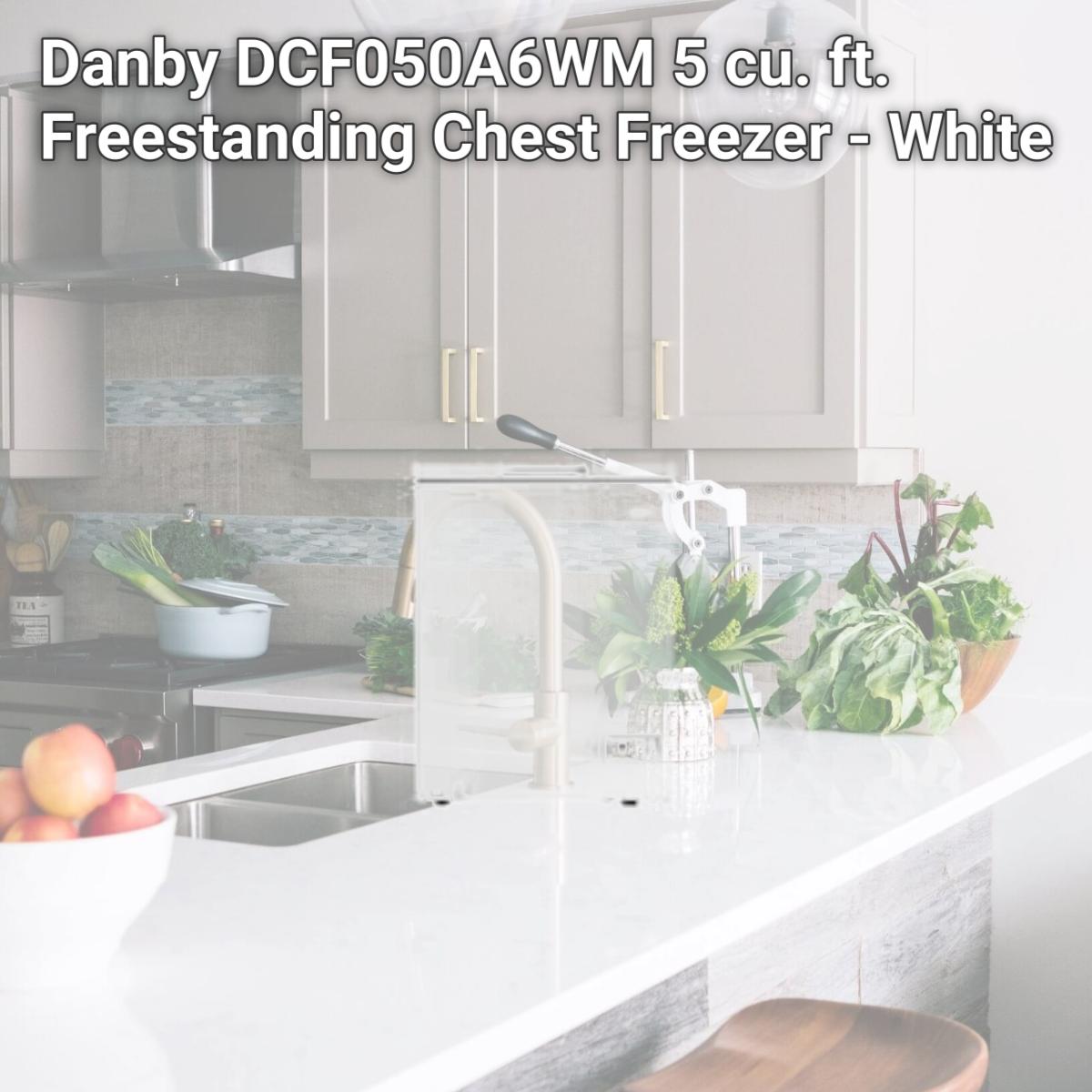 Picture of Danby DCF050A6WM 5 cu. ft. Freestanding Chest Freezer - White