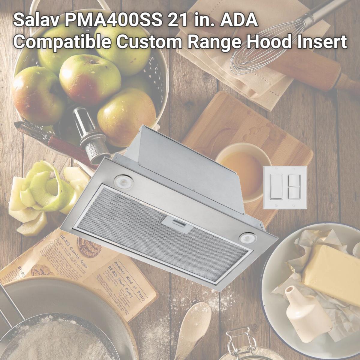 Picture of Salav PMA400SS 21 in. ADA Compatible Custom Range Hood Insert