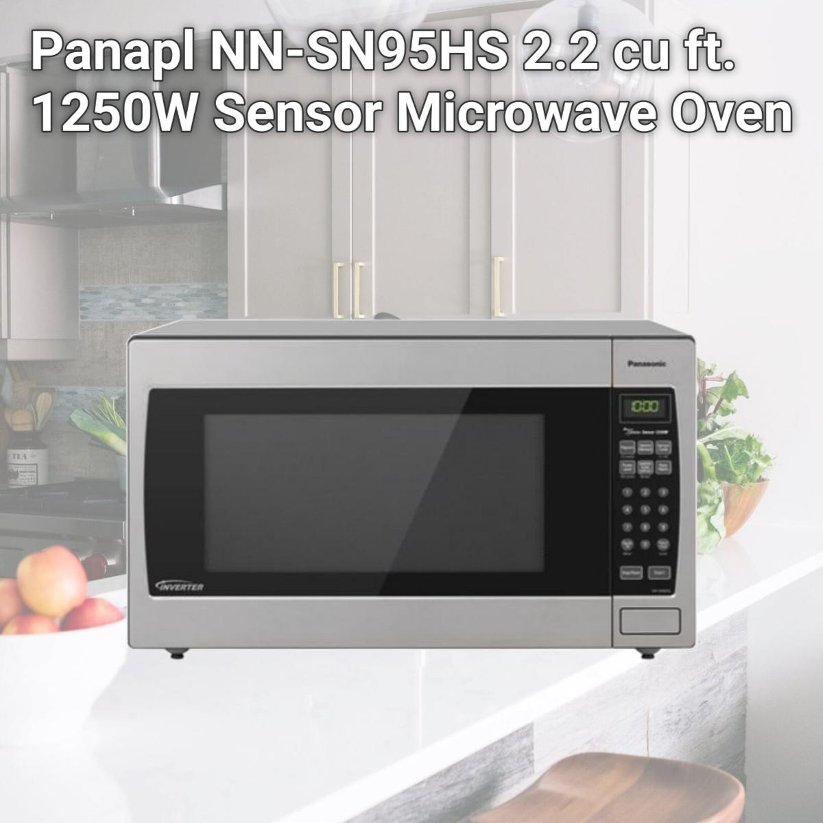 Picture of Panapl NN-SN95HS 2.2 cu ft. 1250W Sensor Microwave Oven