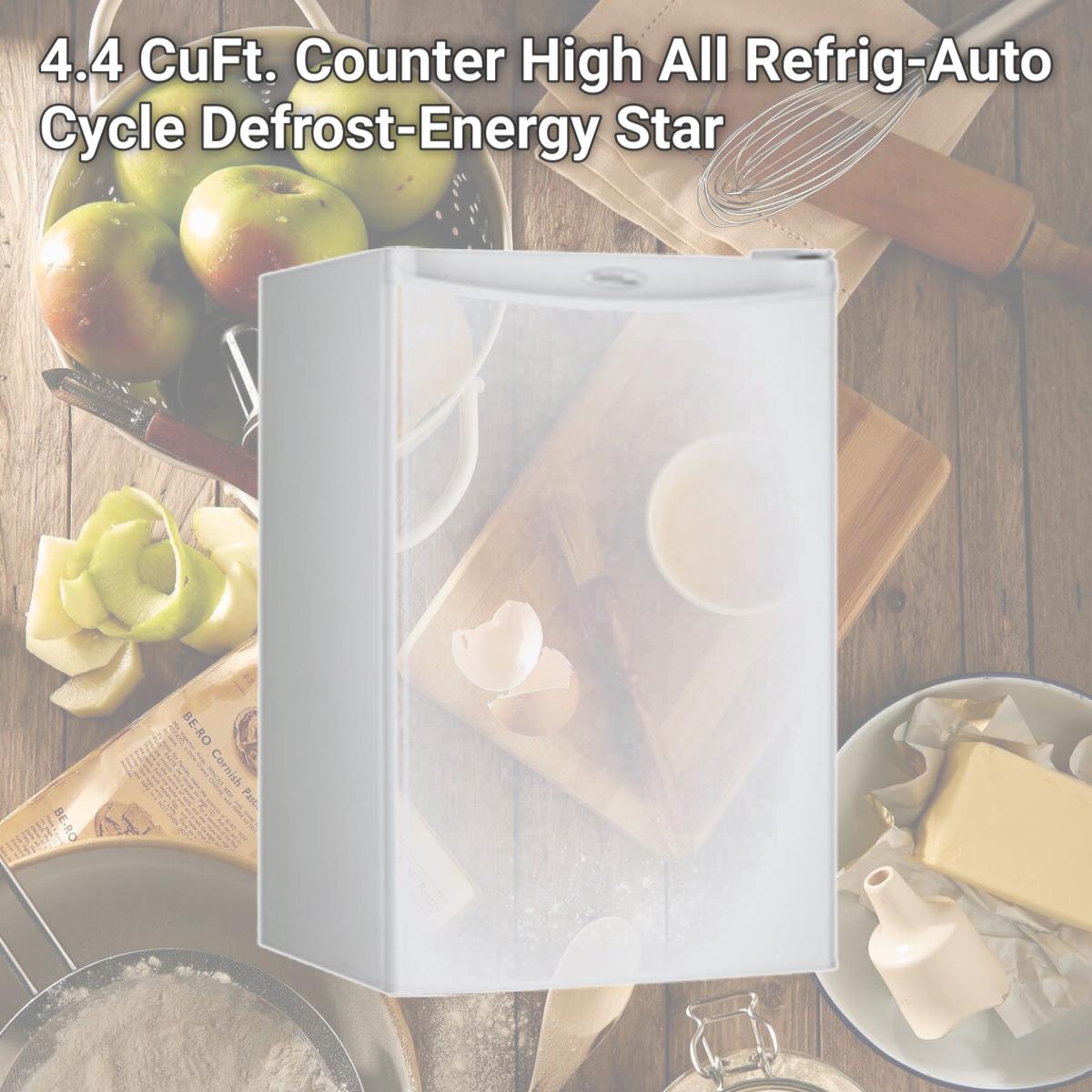 Picture of Danby DAR044A4WDD 4.4 CuFt. Counter High All Refrig-Auto Cycle Defrost-Energy Star