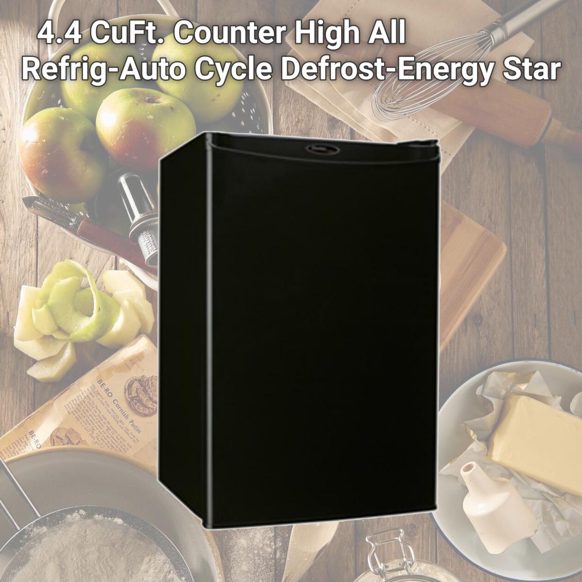 Picture of Danby DAR044A4BDD 4.4 CuFt. Counter High All Refrig-Auto Cycle Defrost-Energy Star