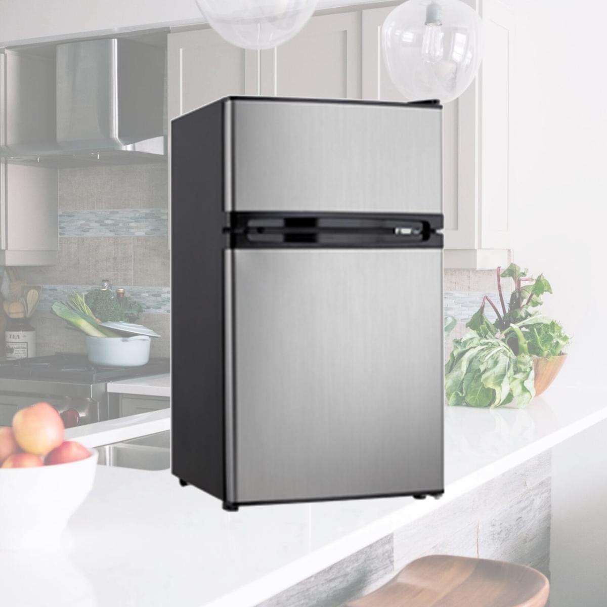 Picture of Danby DCR031B1BSLDD 3.1 CuFt. Refrig-Independant Freezer Section-Interion Light
