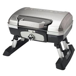Cgg-180ts Petit Gourmet Tabletop Portable Gas Grill, Stainless Steel