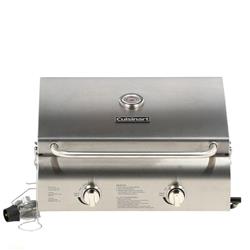 Cgg-306 Chefs Style Stainless Tabletop Grill - 2 Burner